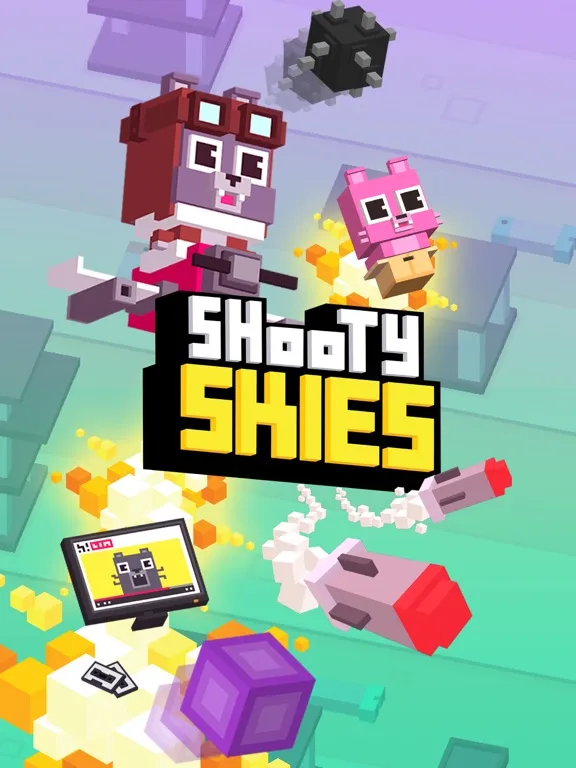 Capturas de tela do Shooty Skies iPad 