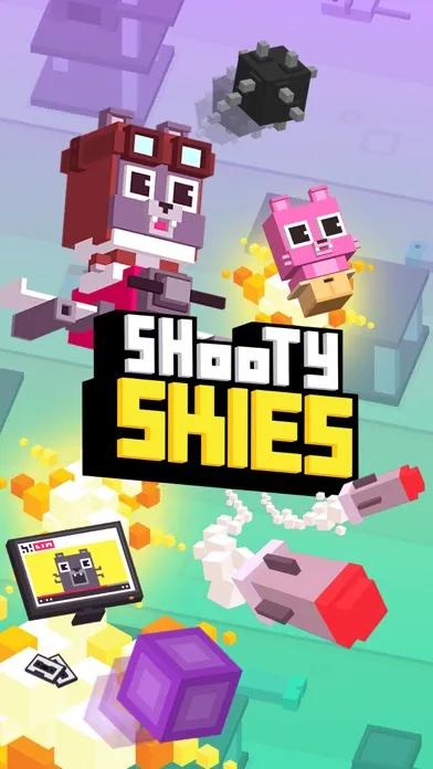 Capturas de tela do Shooty Skies
