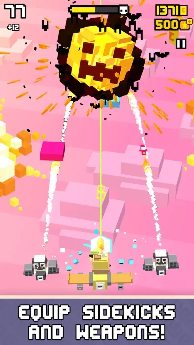 Capturas de tela do Shooty Skies