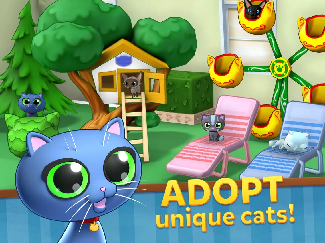 Capturas de pantalla de Kitty Keeper: Cat Collector iPad 
