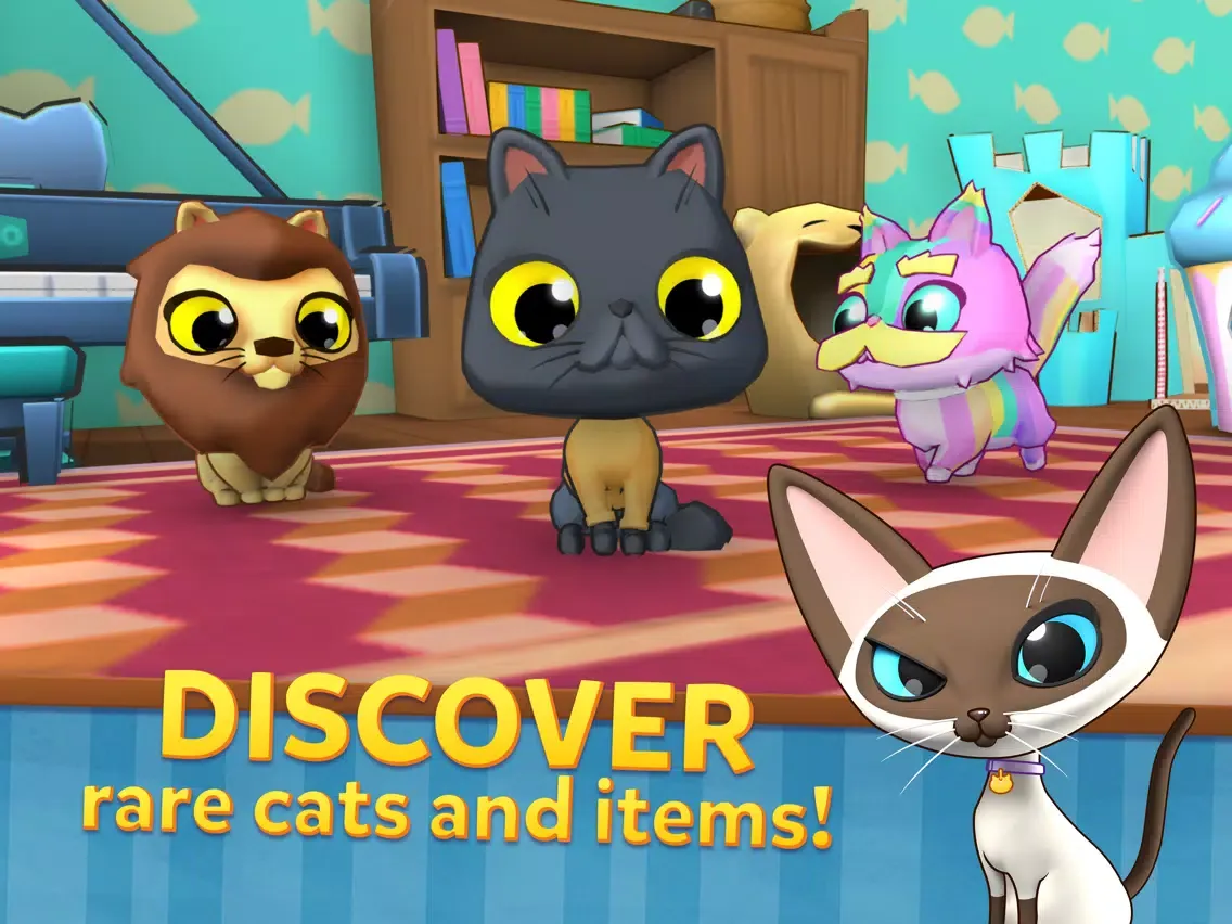 Capturas de pantalla de Kitty Keeper: Cat Collector iPad 