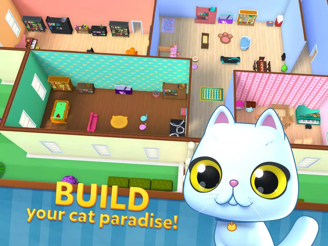 Capturas de pantalla de Kitty Keeper: Cat Collector iPad 
