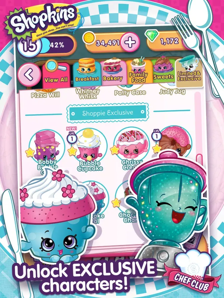 Shopkins: Chef Club iPad  Ekran Görüntüleri