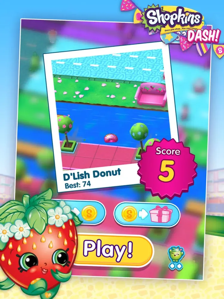 Shopkins Dash! iPad  Screenshots