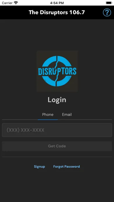 The Disruptors 106.7 FM Ekran Görüntüleri