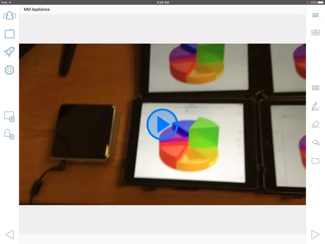 Zrzuty ekranu MightyMeeting Slides and Board iPad 