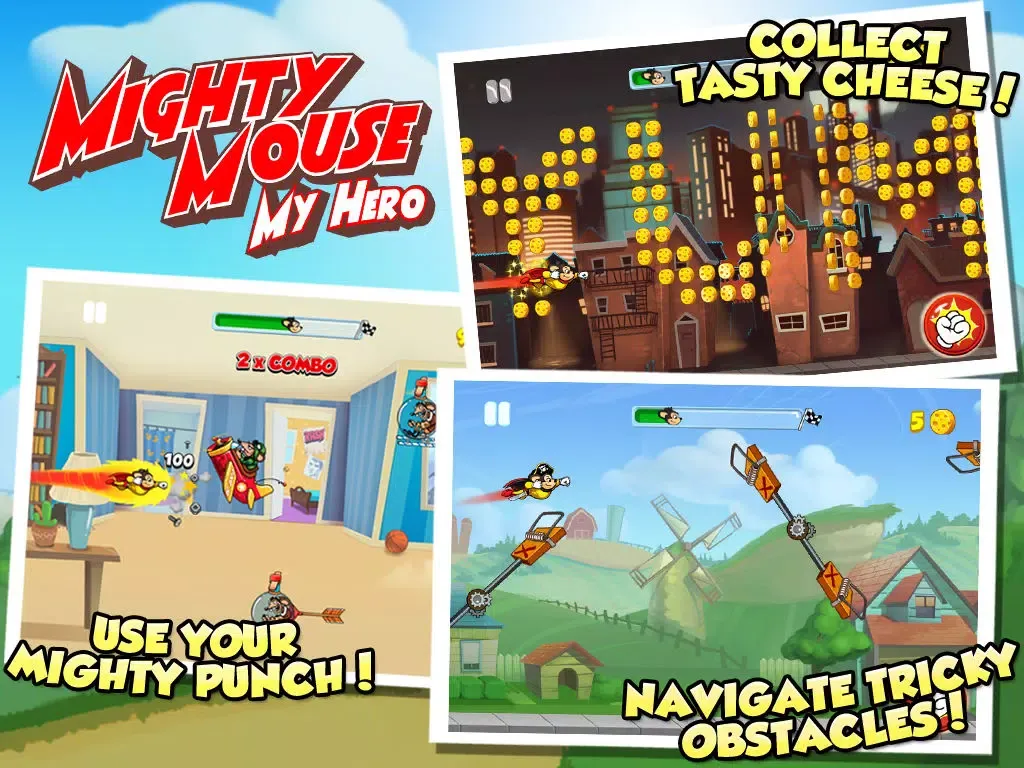 MIGHTY MOUSE My Hero HD iPad  Screenshots