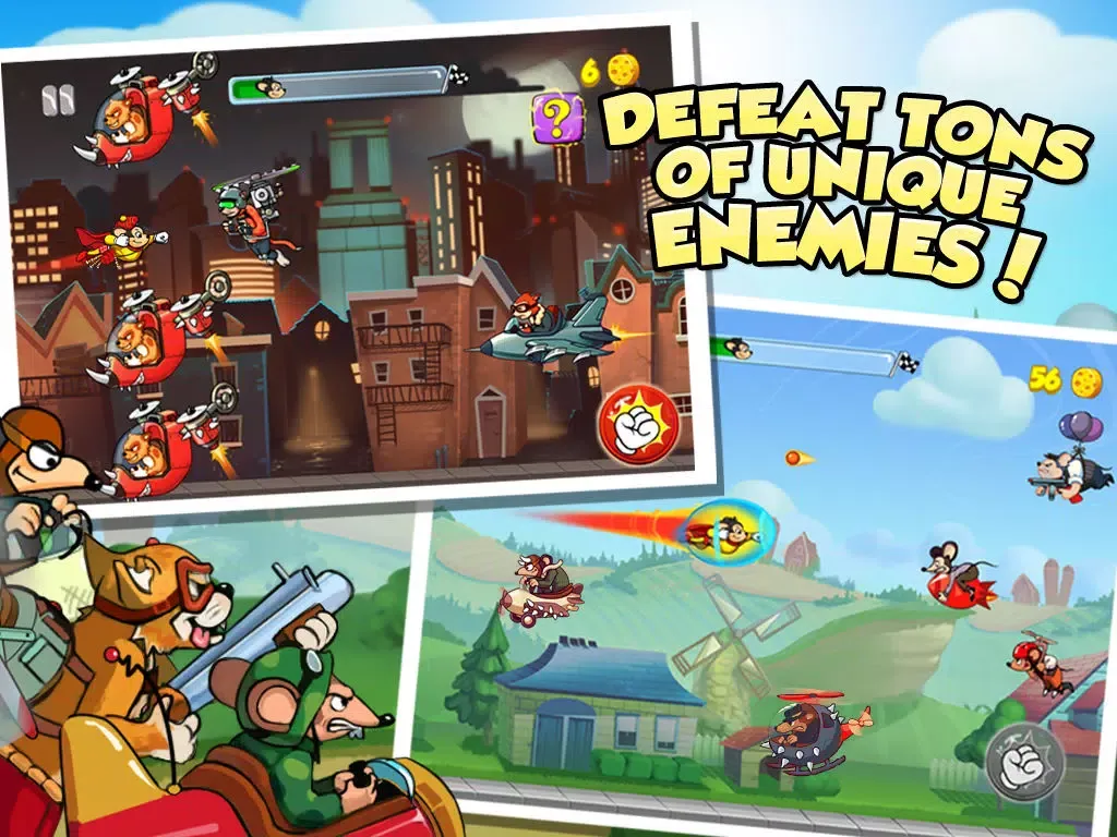 MIGHTY MOUSE My Hero HD iPad  Screenshots