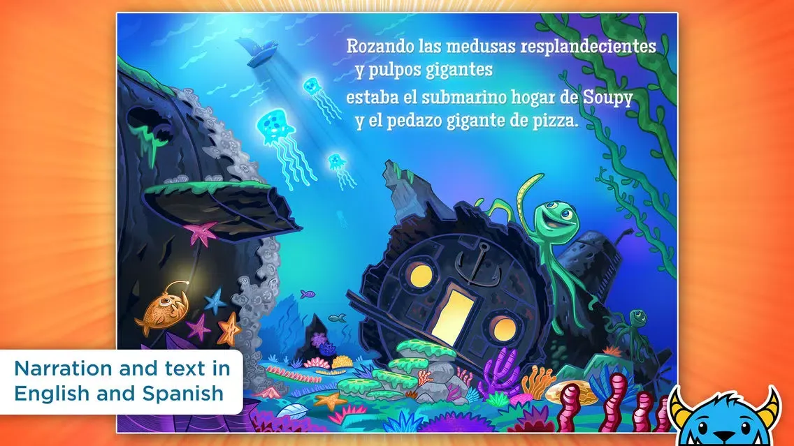A Shark Knocked On the Door - An Interactive Animated Storybook App For Kids Screenshots
