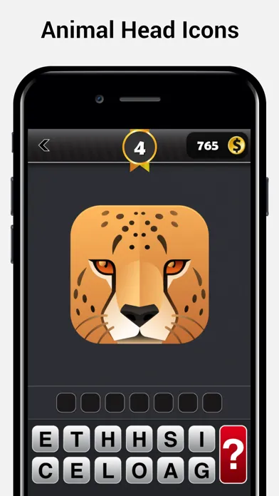 ภาพหน้าจอของ Name the Animal Head Quiz