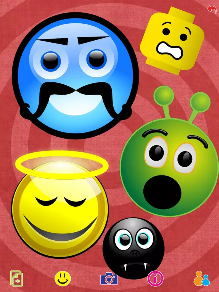 Smiley & Emoji / Emoticon Creator Free iPad  Screenshots
