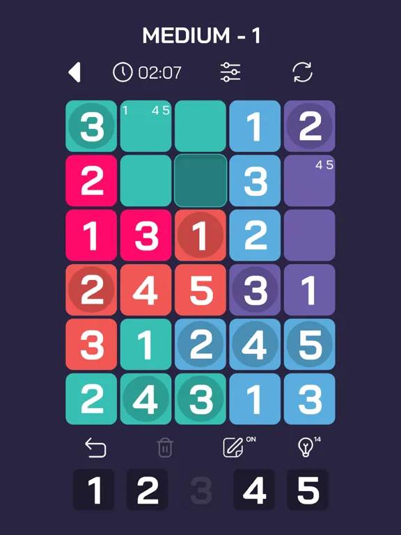 Скриншоты Number Blocks Puzzle Dojo 2024 iPad 
