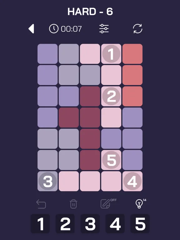 Скриншоты Number Blocks Puzzle Dojo 2024 iPad 