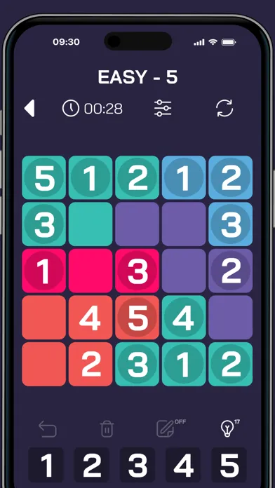 Скриншоты Number Blocks Puzzle Dojo 2024