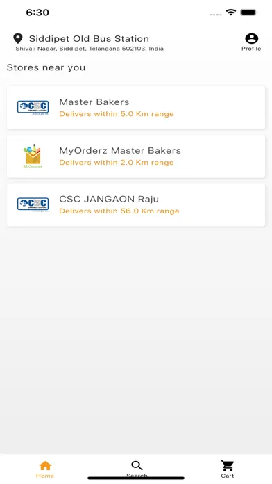 Ảnh chụp màn hình của MyorderZ