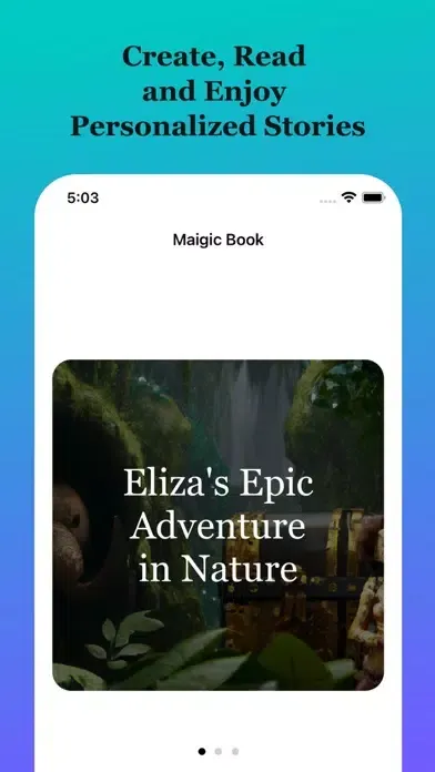 Maigic Book - AI story & tales Screenshots