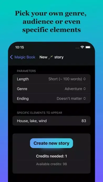 Maigic Book - AI story & tales Screenshots