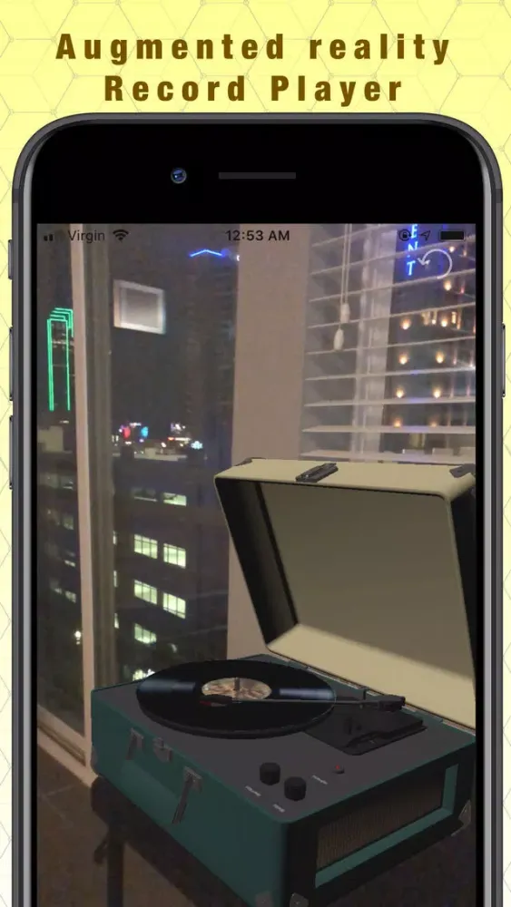 Ảnh chụp màn hình của Record Player AR