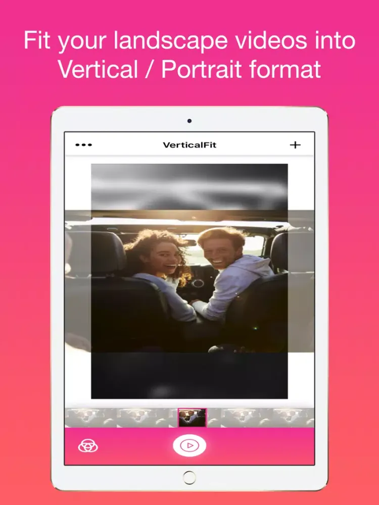 Ảnh chụp màn hình của VerticalFit - Crop Blur Color iPad 
