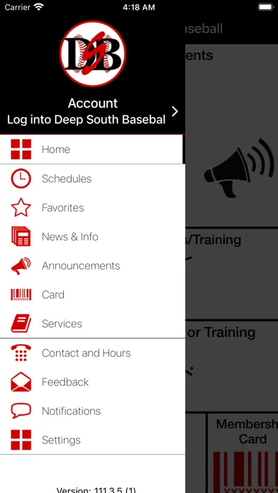 ภาพหน้าจอของ Deep South Baseball