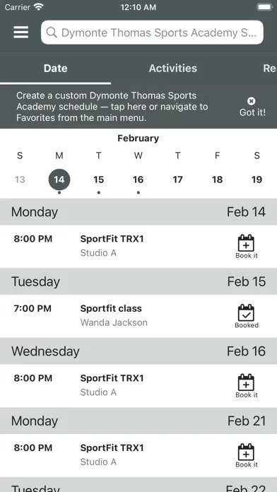 Dymonte Thomas Sports Academy Screenshots