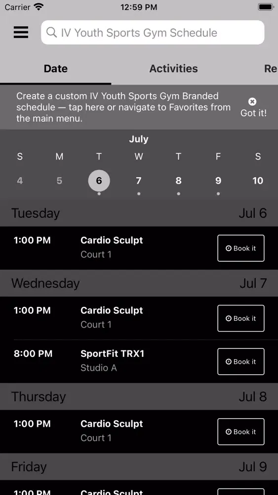 IV Youth Sports Gym Screenshots