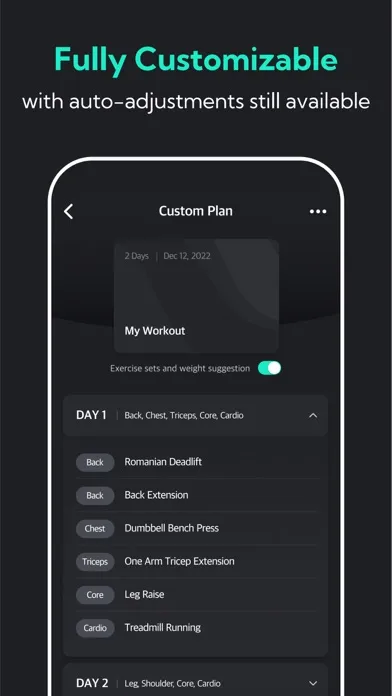 Скриншоты Planfit - Gym Fitness Planner