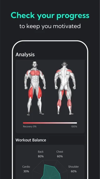 Скриншоты Planfit - Gym Fitness Planner