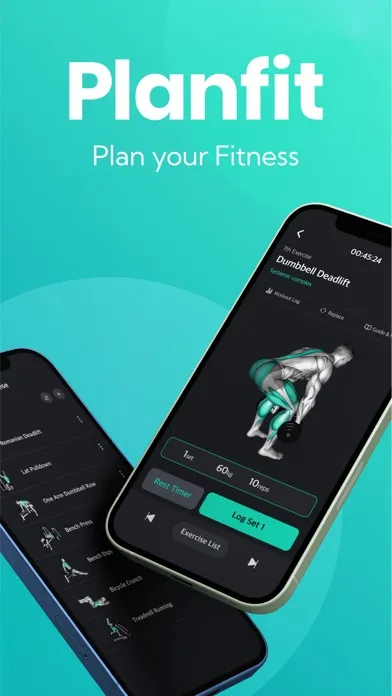Скриншоты Planfit - Gym Fitness Planner