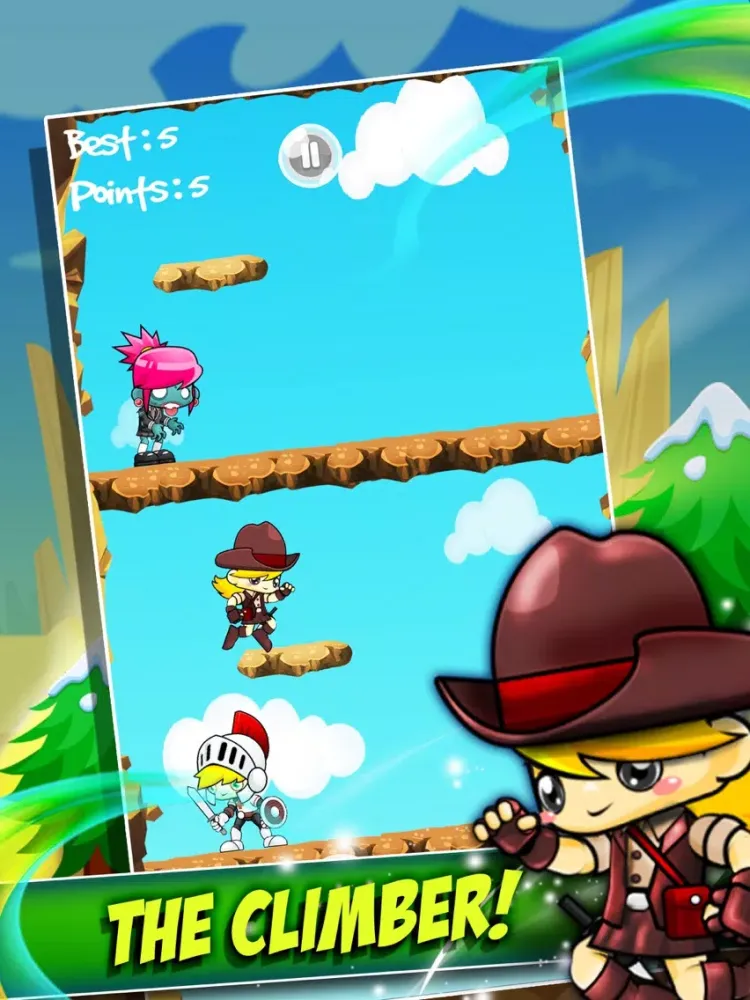 ภาพหน้าจอของ Climber? iPad 