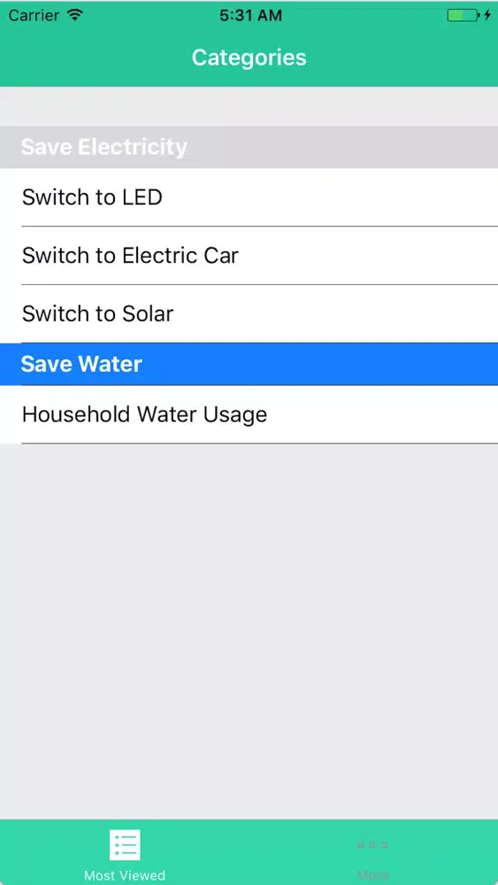 Screenshot di Eco Friendly Calculator