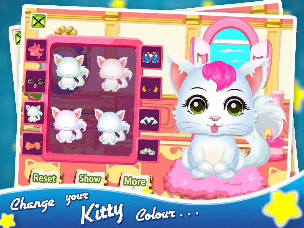 My Newborn Baby Kitty Salon iPad  Screenshots