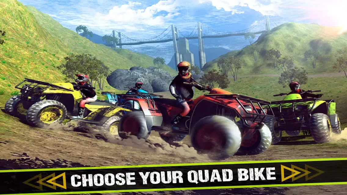 Tangkapan layar Quad Bike - Simulator 3D Game
