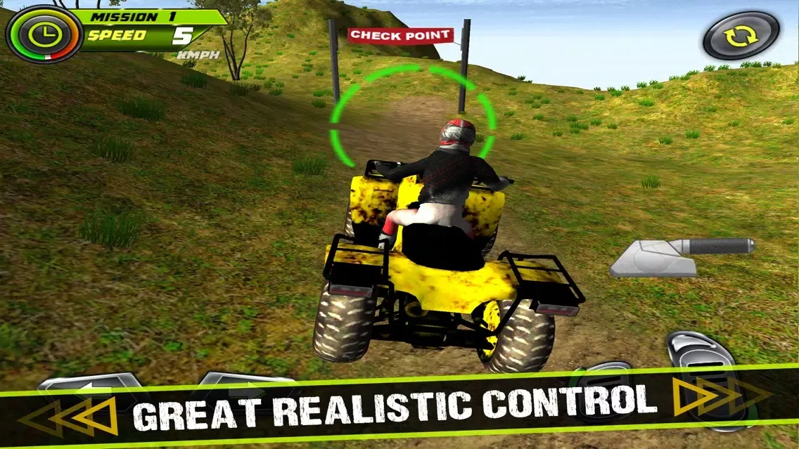 Tangkapan layar Quad Bike - Simulator 3D Game