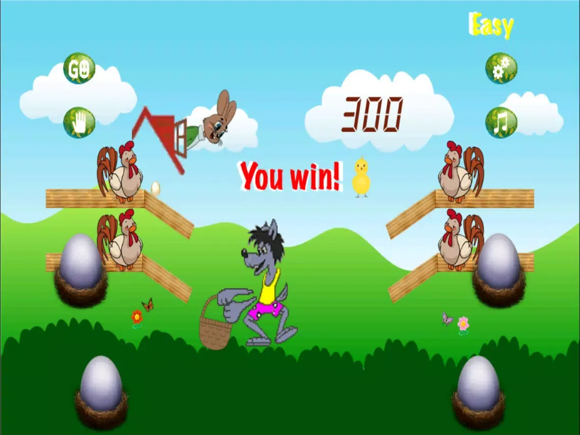 Tangkapan layar Eggs Collection iPad 