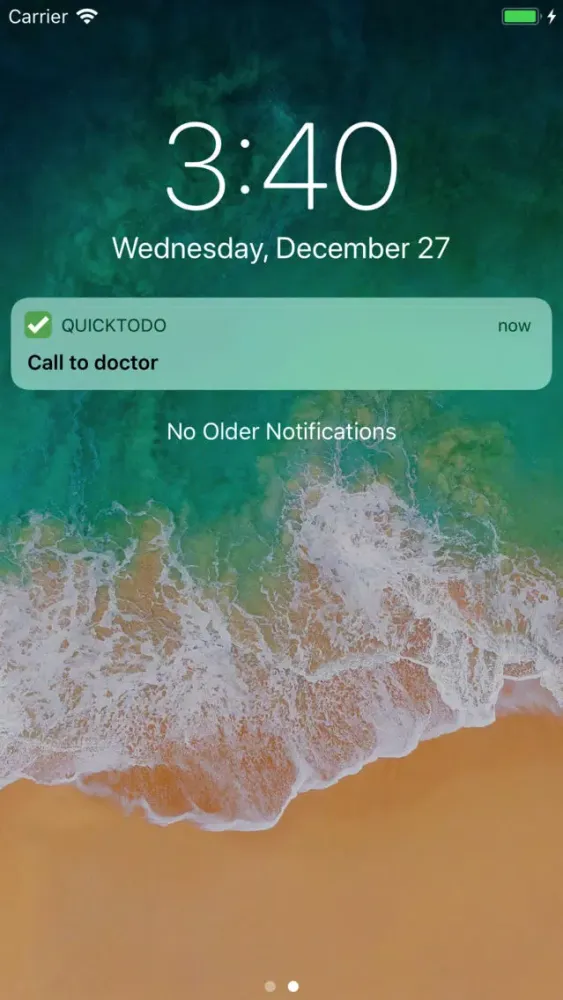 Tangkapan layar QuickToDo Premium