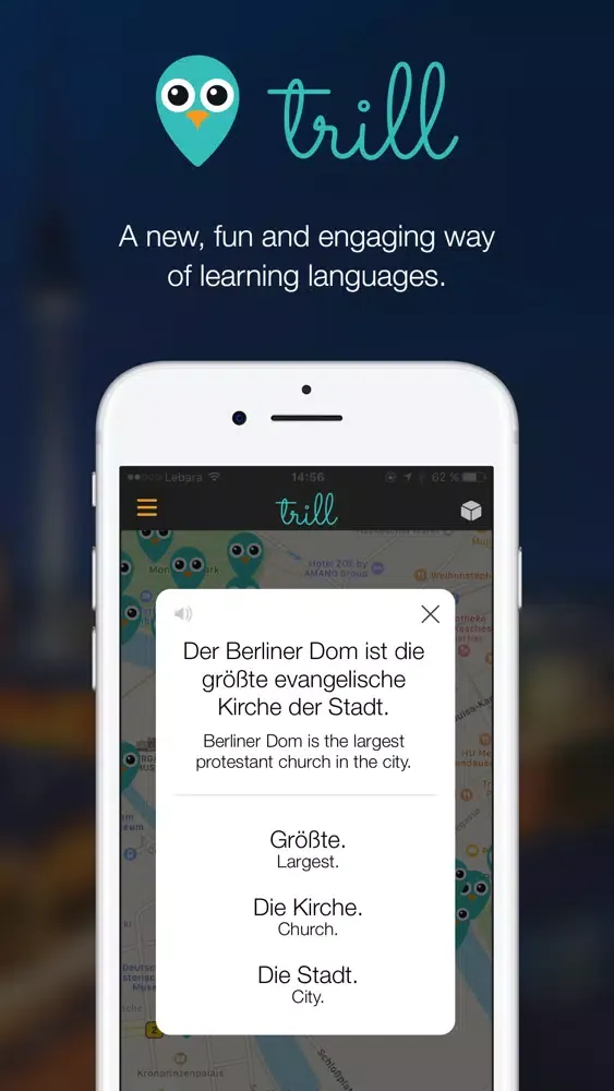 Trill language learning スクリーンショット