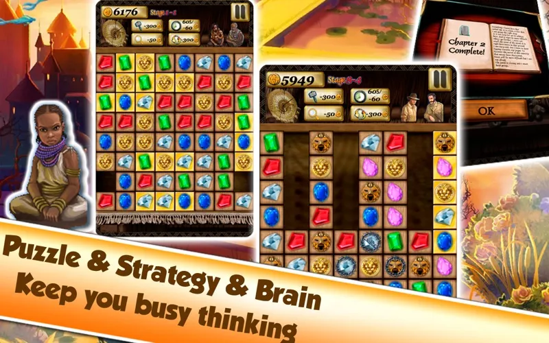 Скриншоты Super Jewels Quest