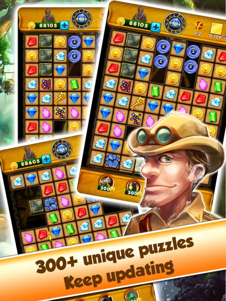 Tangkapan layar Gem Quest Hero - Jewel Legend iPad 