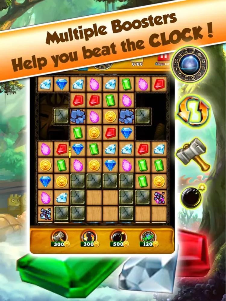 Tangkapan layar Gem Quest Hero - Jewel Legend iPad 
