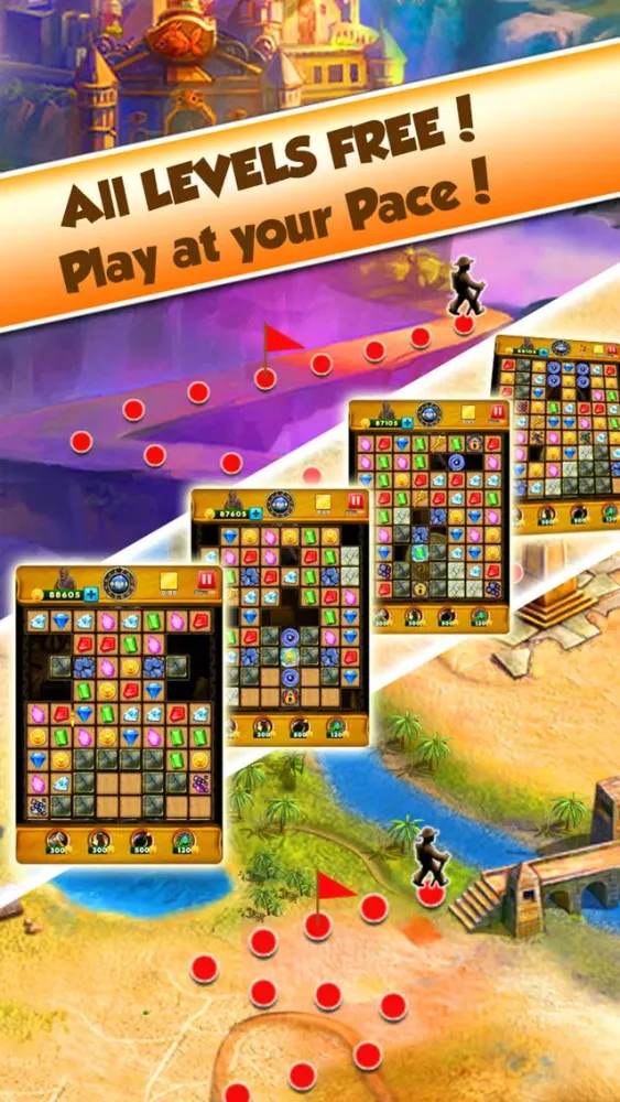 Tangkapan layar Gem Quest Hero - Jewel Legend