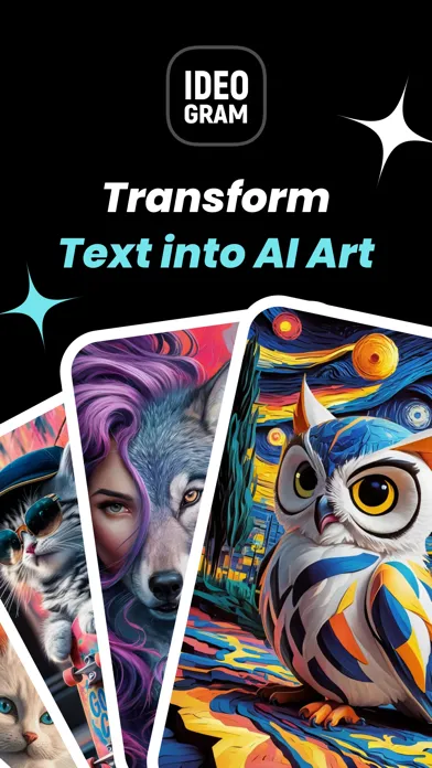 Ảnh chụp màn hình của Ideagram : AI Image Generator