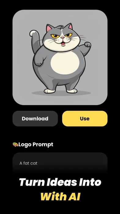 Ảnh chụp màn hình của Logo Maker Shop : AI Logo Art