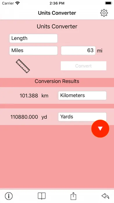 My Units Converter Screenshots