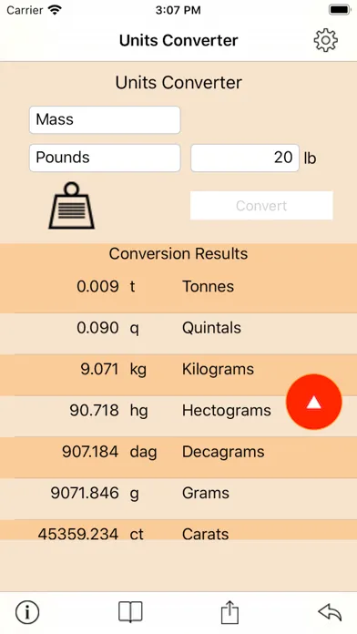 My Units Converter Screenshots