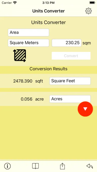 My Units Converter Screenshots