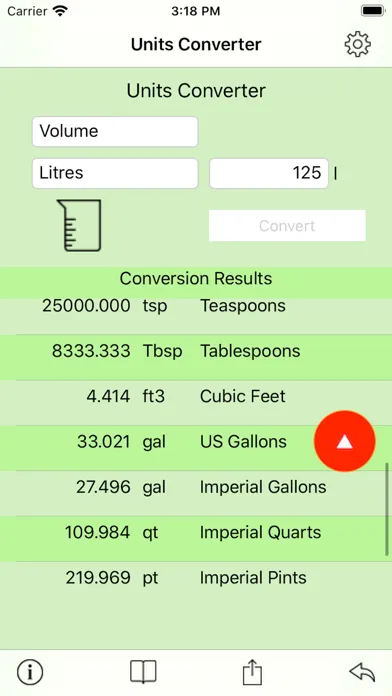 My Units Converter Screenshots