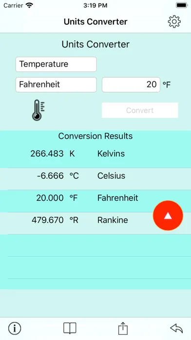My Units Converter Screenshots