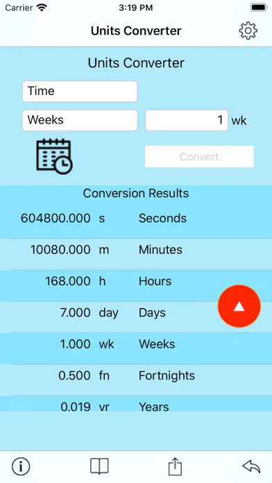My Units Converter Screenshots