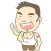 Uncle aseng from Medan for iMessage Sticker